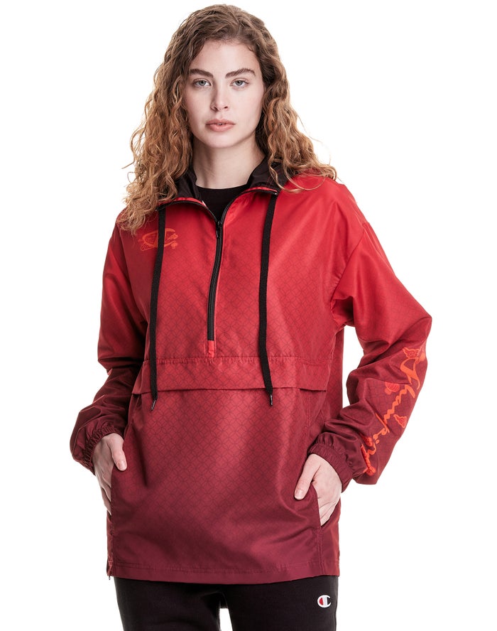 Chaqueta Champion Hombre - Ultrafuse™ Anorak Crouching Tiger ( Rojas ) 8159032-IN